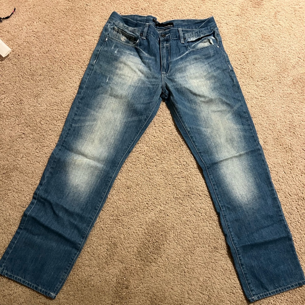 Rockwear Denim Jeans in Classic Blue